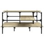 vidaXL Couchtisch Sonoma-Eiche 100x100x48,5 cm Holzwerkstoff vidaXL Couchtisch Sonoma-Eiche 100x100x48,5 cm Holzwerkstoff