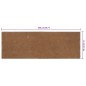 vidaXL Matratzenauflage 70x200 cm Kokosfasern vidaXL Matratzenauflage 70x200 cm Kokosfasern