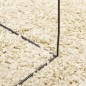 vidaXL Teppich Shaggy Hochflor Modern Golden 140x200 cm vidaXL Teppich Shaggy Hochflor Modern Golden 140x200 cm