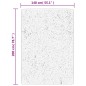 vidaXL Teppich Shaggy Hochflor Modern Golden 140x200 cm vidaXL Teppich Shaggy Hochflor Modern Golden 140x200 cm