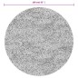 vidaXL Teppich Shaggy Hochflor Modern Anthrazit Ø 160 cm vidaXL Teppich Shaggy Hochflor Modern Anthrazit Ø 160 cm