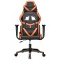 vidaXL Gaming-Stuhl mit Massagefunktion Schwarz und Orange Kunstleder vidaXL Gaming-Stuhl mit Massagefunktion Schwarz und Orange Kunstleder