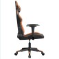 vidaXL Gaming-Stuhl mit Massagefunktion Schwarz und Orange Kunstleder vidaXL Gaming-Stuhl mit Massagefunktion Schwarz und Orange Kunstleder