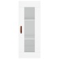 Highboard Weiß 34,5x34x180 cm Holzwerkstoff Highboard Weiß 34,5x34x180 cm Holzwerkstoff