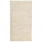 vidaXL Teppich Shaggy Hochflor Modern Golden 80x150 cm vidaXL Teppich Shaggy Hochflor Modern Golden 80x150 cm