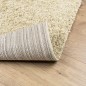 vidaXL Teppich Shaggy Hochflor Modern Golden 80x150 cm vidaXL Teppich Shaggy Hochflor Modern Golden 80x150 cm