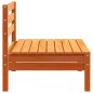 vidaXL Gartensofas ohne Armlehnen 4 Stk. Wachsbraun Massivholz Kiefer vidaXL Gartensofas ohne Armlehnen 4 Stk. Wachsbraun Massivholz Kiefer