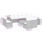 vidaXL 12-tlg. Garten-Sofagarnitur mit Kissen Schwarz Poly Rattan vidaXL 12-tlg. Garten-Sofagarnitur mit Kissen Schwarz Poly Rattan
