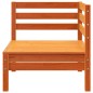vidaXL Gartensofa 2-Sitzer mit Hocker Wachsbraun Massivholz Kiefer vidaXL Gartensofa 2-Sitzer mit Hocker Wachsbraun Massivholz Kiefer