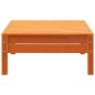 vidaXL Gartensofa 2-Sitzer mit Hocker Wachsbraun Massivholz Kiefer vidaXL Gartensofa 2-Sitzer mit Hocker Wachsbraun Massivholz Kiefer
