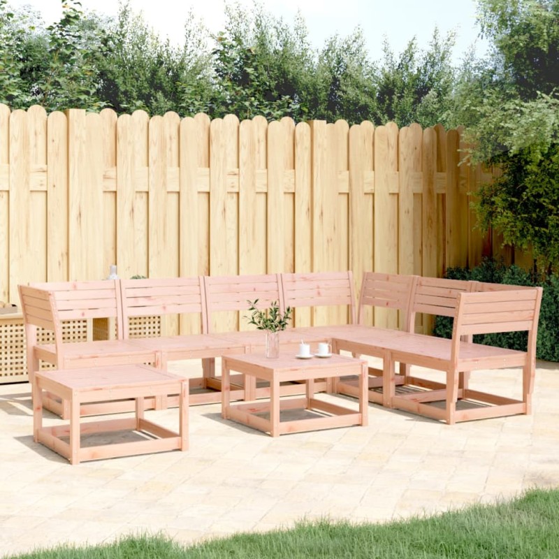 vidaXL 7-tlg. Garten-Lounge-Set Massivholz Douglasie vidaXL 7-tlg. Garten-Lounge-Set Massivholz Douglasie