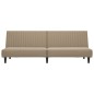 vidaXL Schlafsofa 2-Sitzer Cappuccino-Braun Kunstleder vidaXL Schlafsofa 2-Sitzer Cappuccino-Braun Kunstleder