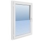 vidaXL Fensterfolien Matt Streifen-Design PVC vidaXL Fensterfolien Matt Streifen-Design PVC