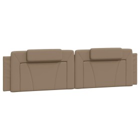 vidaXL Kopfteil-Kissen Cappuccino-Braun 200 cm Kunstleder