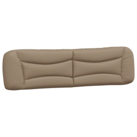 vidaXL Kopfteil-Kissen Cappuccino-Braun 200 cm Kunstleder