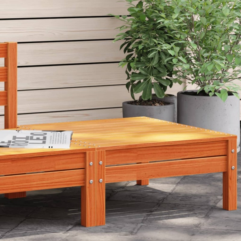 vidaXL Gartenhocker Wachsbraun Massivholz Kiefer vidaXL Gartenhocker Wachsbraun Massivholz Kiefer