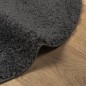 vidaXL Teppich Shaggy Hochflor Modern Anthrazit Ø 80 cm vidaXL Teppich Shaggy Hochflor Modern Anthrazit Ø 80 cm