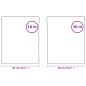 vidaXL Fensterfolien Matt Transparent Grau PVC vidaXL Fensterfolien Matt Transparent Grau PVC