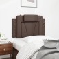 vidaXL Kopfteil-Kissen Braun 90 cm Kunstleder vidaXL Kopfteil-Kissen Braun 90 cm Kunstleder