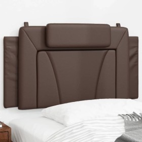 vidaXL Kopfteil-Kissen Braun 100 cm Kunstleder