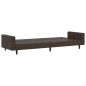 vidaXL Schlafsofa 2-Sitzer Braun Kunstleder vidaXL Schlafsofa 2-Sitzer Braun Kunstleder