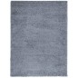 vidaXL Teppich Shaggy Hochflor Modern Blau 300x400 cm vidaXL Teppich Shaggy Hochflor Modern Blau 300x400 cm
