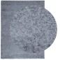 vidaXL Teppich Shaggy Hochflor Modern Blau 300x400 cm vidaXL Teppich Shaggy Hochflor Modern Blau 300x400 cm