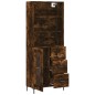 vidaXL Highboard Räuchereiche 69,5x34x180 cm Holzwerkstoff vidaXL Highboard Räuchereiche 69,5x34x180 cm Holzwerkstoff
