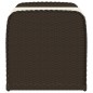 vidaXL Sitzbank mit Stauraum & Kissen Braun 80x51x52 cm Poly Rattan vidaXL Sitzbank mit Stauraum & Kissen Braun 80x51x52 cm Poly Rattan