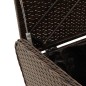 vidaXL Sitzbank mit Stauraum & Kissen Braun 80x51x52 cm Poly Rattan vidaXL Sitzbank mit Stauraum & Kissen Braun 80x51x52 cm Poly Rattan