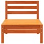 vidaXL Gartensofas ohne Armlehnen 2 Stk. Wachsbraun Massivholz Kiefer vidaXL Gartensofas ohne Armlehnen 2 Stk. Wachsbraun Massivholz Kiefer