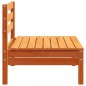 vidaXL Gartensofas ohne Armlehnen 2 Stk. Wachsbraun Massivholz Kiefer vidaXL Gartensofas ohne Armlehnen 2 Stk. Wachsbraun Massivholz Kiefer
