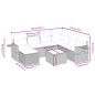 vidaXL 8-tlg. Garten-Sofagarnitur mit Kissen Beige Poly Rattan vidaXL 8-tlg. Garten-Sofagarnitur mit Kissen Beige Poly Rattan