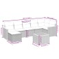 vidaXL 8-tlg. Garten-Sofagarnitur mit Kissen Beige Poly Rattan vidaXL 8-tlg. Garten-Sofagarnitur mit Kissen Beige Poly Rattan