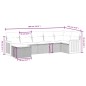 vidaXL 7-tlg. Garten-Sofagarnitur mit Kissen Beige Poly Rattan vidaXL 7-tlg. Garten-Sofagarnitur mit Kissen Beige Poly Rattan