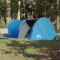 vidaXL Tunnelzelt 4 Personen Blau Wasserdicht vidaXL Tunnelzelt 4 Personen Blau Wasserdicht