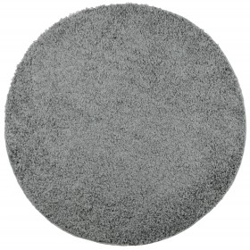 vidaXL Teppich Shaggy Hochflor Modern Grün Ø 200 cm