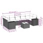 vidaXL 8-tlg. Garten-Sofagarnitur mit Kissen Beige Poly Rattan vidaXL 8-tlg. Garten-Sofagarnitur mit Kissen Beige Poly Rattan