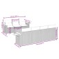 vidaXL 8-tlg. Garten-Sofagarnitur mit Kissen Beige Poly Rattan vidaXL 8-tlg. Garten-Sofagarnitur mit Kissen Beige Poly Rattan