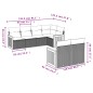 vidaXL 7-tlg. Garten-Sofagarnitur mit Kissen Beige Poly Rattan vidaXL 7-tlg. Garten-Sofagarnitur mit Kissen Beige Poly Rattan