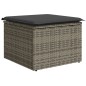 vidaXL 8-tlg. Garten-Sofagarnitur mit Kissen Grau Poly Rattan vidaXL 8-tlg. Garten-Sofagarnitur mit Kissen Grau Poly Rattan