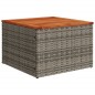vidaXL 8-tlg. Garten-Sofagarnitur mit Kissen Grau Poly Rattan vidaXL 8-tlg. Garten-Sofagarnitur mit Kissen Grau Poly Rattan