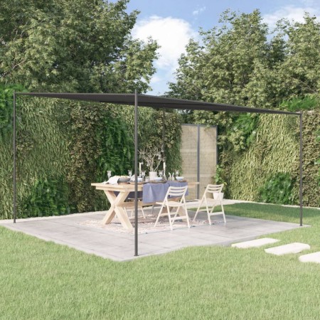 vidaXL Pavillon Anthrazit 4x4 m 180 g/m² Stoff und Stahl