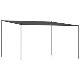 vidaXL Pavillon Anthrazit 4x4 m 180 g/m² Stoff und Stahl