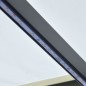 vidaXL Markise Manuell Einziehbar mit LED 600x300 cm Creme vidaXL Markise Manuell Einziehbar mit LED 600x300 cm Creme