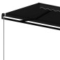 vidaXL Markise Manuell Einziehbar 400x350 cm Anthrazit vidaXL Markise Manuell Einziehbar 400x350 cm Anthrazit