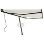 vidaXL Standmarkise Manuell Einziehbar 450x350 cm Creme vidaXL Standmarkise Manuell Einziehbar 450x350 cm Creme
