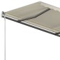 vidaXL Standmarkise Manuell Einziehbar 450x350 cm Creme vidaXL Standmarkise Manuell Einziehbar 450x350 cm Creme
