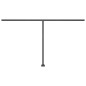 vidaXL Standmarkise Manuell Einziehbar 450x350 cm Creme vidaXL Standmarkise Manuell Einziehbar 450x350 cm Creme