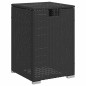 vidaXL Propan-Tank-Verstecktisch Schwarz 40x40x60 cm Poly Rattan vidaXL Propan-Tank-Verstecktisch Schwarz 40x40x60 cm Poly Rattan